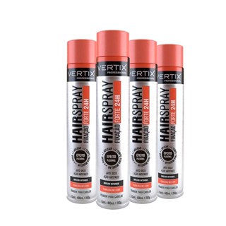 Kit Hair Spray Fixador Vertix Extra Forte 400ml - 4 Unidades