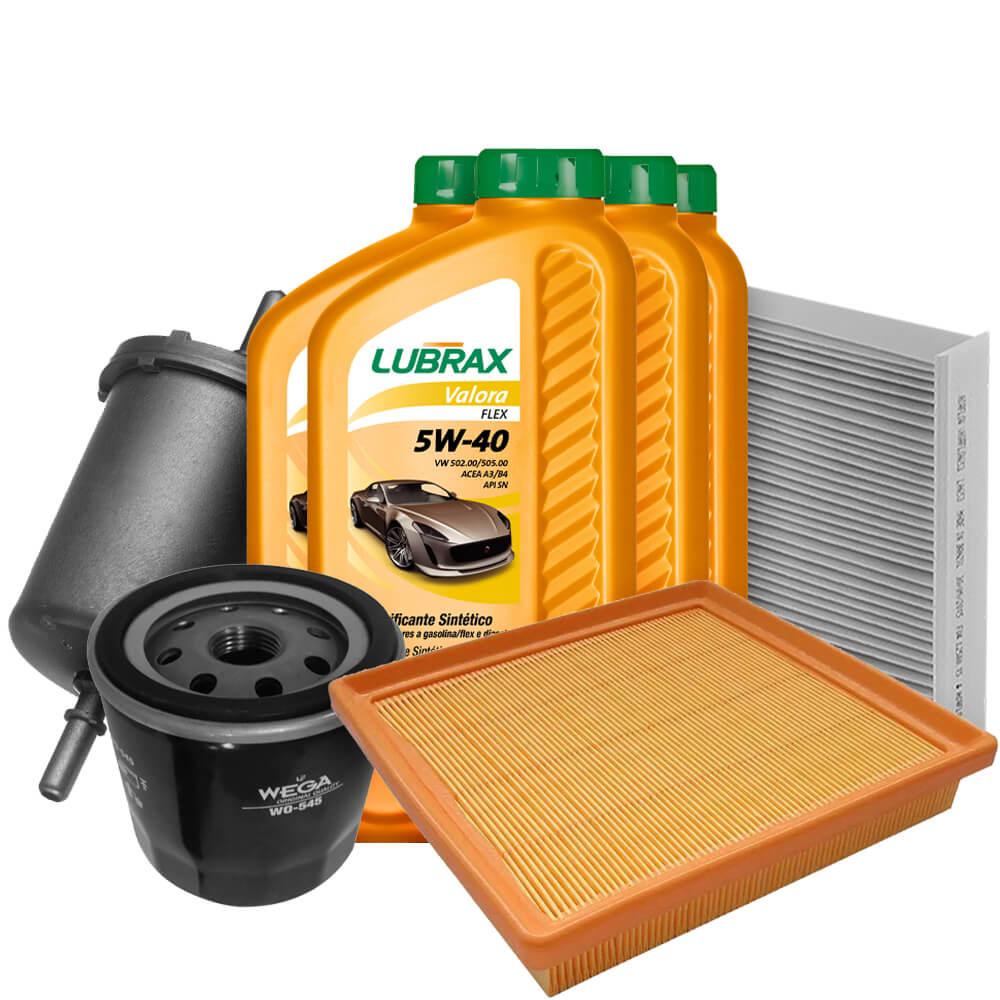 Kit Revisão Óleo 5w40 Lubrax + Filtros Wega Saveiro 2014 - Spare Parts and Accessories for Vehicles