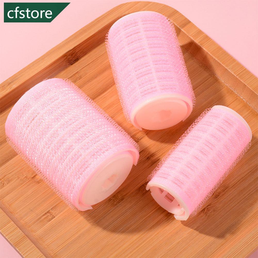 CFSTORE 1Pair Rolos Plásticos Para Cabelos Autoadesivos Manual Fofos De Longa Duração Mulheres S8W5 em Oferta na Shopee