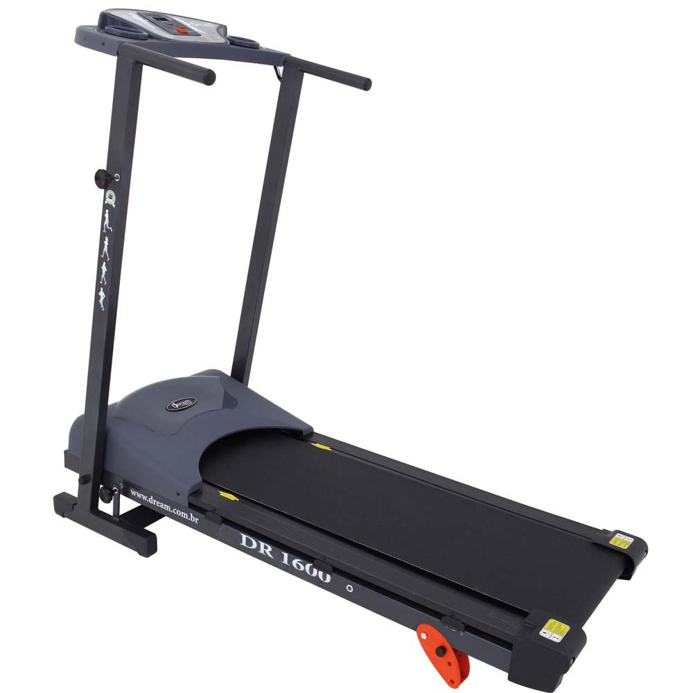 Esteira Eletrônica Dream DR 1600 Dobrável Fitness em Oferta na Shopee