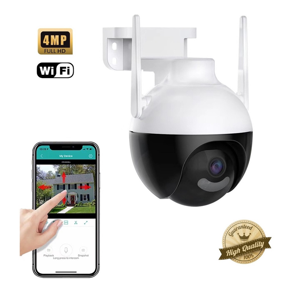 Câmera De Segurança Wi-fi Smart Camera A18 4mp Icsee