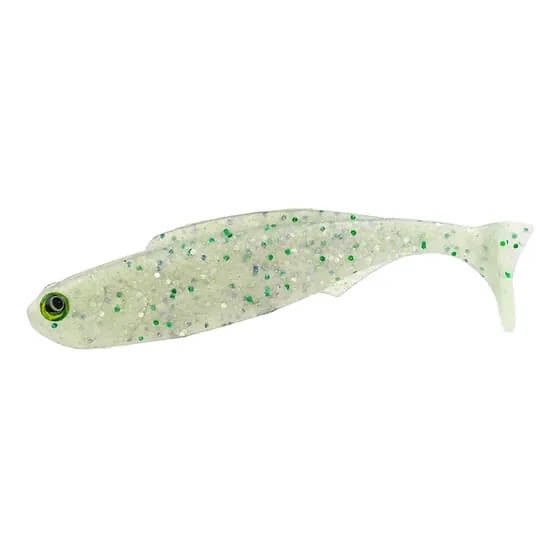 Isca Artificial HKD Beast Shad 10,5 cm 10 gr 5 Un Cor 80 Obsidian Glow