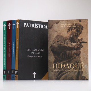 Kit 5 Livros | Patrística + Didaqué