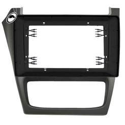 Moldura 2 Din 10'' Polegadas Flutuante Fox Spacefox Spacecross Crossfox - Grafite 2014 A 2020