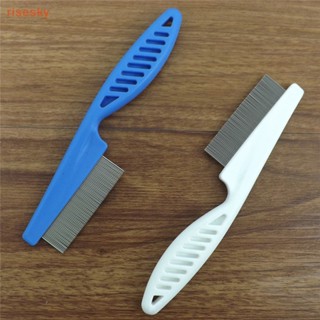 [Pêlolho De Cabeça De Cachorro Gato Penteado Metal De Pulgas Dentadas Finas Punho