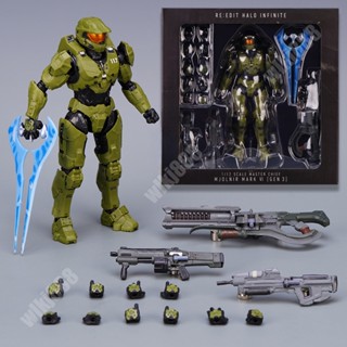 Figura De Ação HALO Chefe Mestre 1/12 Sentinela Mudança De Cara Jogo Articulado Modelo Bonecos em Oferta na Shopee