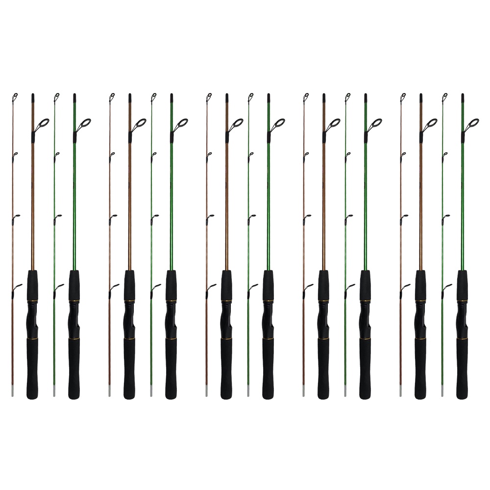 Vara De Pesca 1,35m P/ Molinete Suporta 6Kg Kit Atacado 10un - Sports & Outdoors