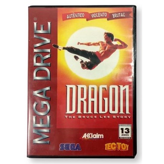 Jogo Dragon the Bruce Lee Story Original - Mega Drive