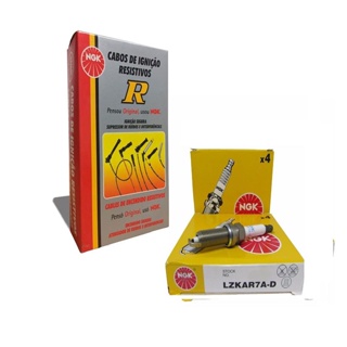 Kit Jogo Cabo E Vela Carro Clio 1.0 16v Flex Desde 2005 em Oferta na Shopee