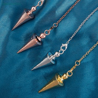 haostontu Metal Pendulum Para Pendulo Espiritual Antigo Radiestesia Jóias De Cura Pendule BR