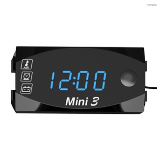 Termômetro digital Dc 6v-30v 3 em 1 voltímetro de tensão termômetro Ip67 impermeável em Oferta na Shopee
