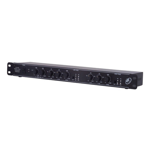 Crossover Profissional 2 Vias LL Áudio X212ST NCA – Processador de Áudio para Som Profissional