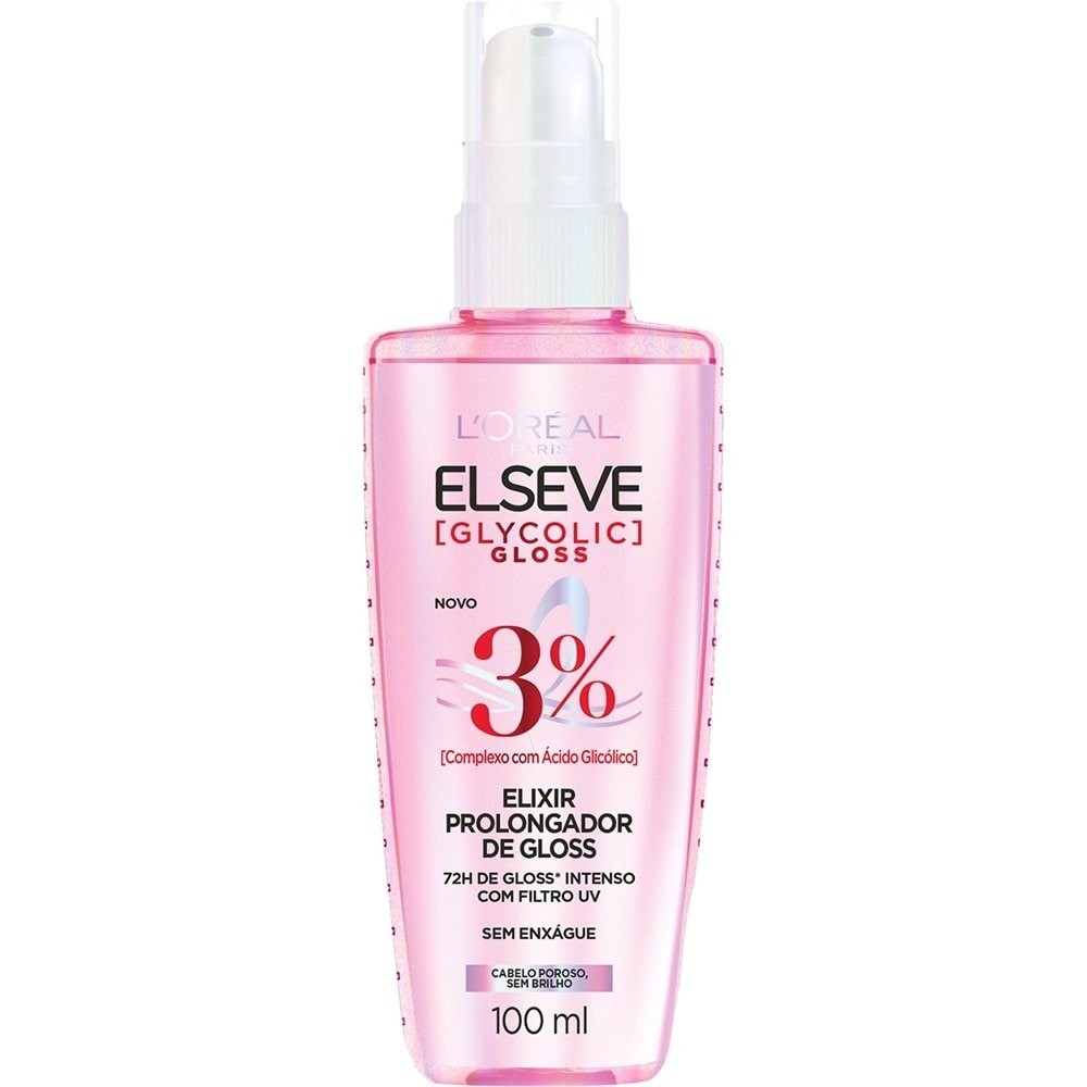 Sérum Elseve Glycolic Gloss 100ml em Oferta na Shopee