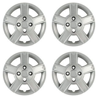 Calota Aro 14" cor Prata Mod Fiesta Hatch/Sedan 2008/10 (Jogo c/ 4 Calotas) Grid - 014CB-PTA-E em Oferta na Shopee