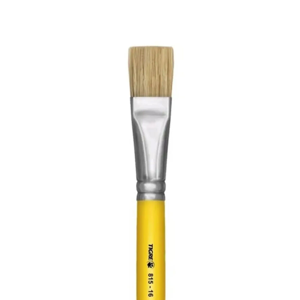 Pincel para pintura chato 815/16 Tigre - Stationery