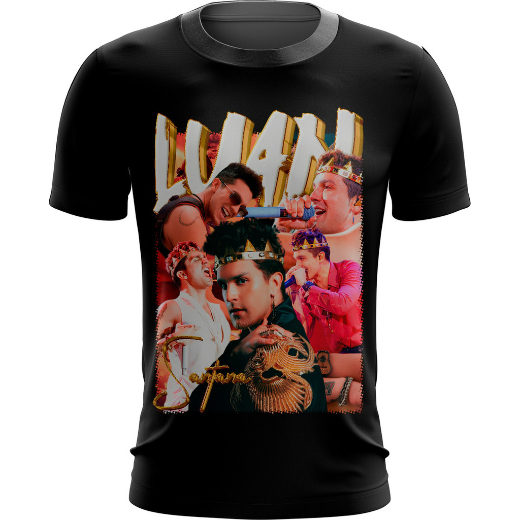 Camisa Camiseta Luan Santana Infantil