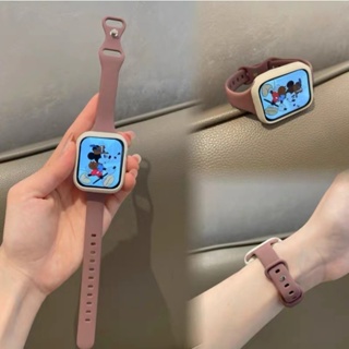 Pulseira De Silicone Para Apple Watch Band 42mm 46mm 40mm 41mm 44mm 45mm 49mm 38mm iWatch Ultra Série 10 9 8 7 6 SE 5 4 em Oferta na Shopee