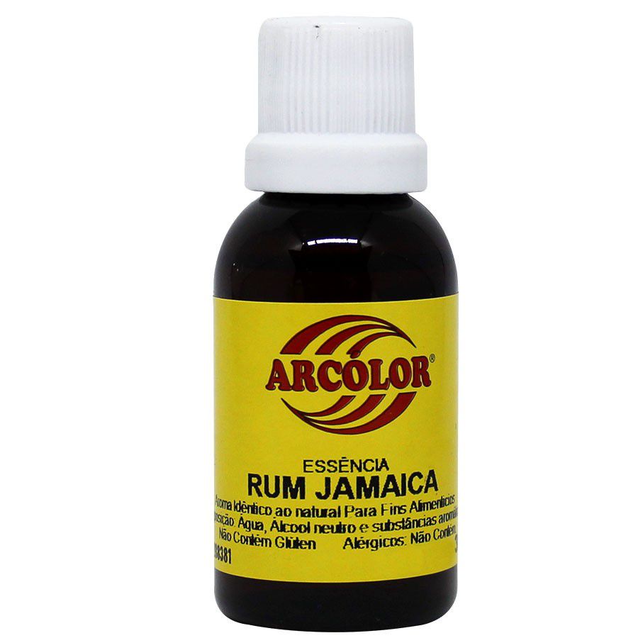Essência de Rum Jamaica 30 ml Arcolor - Rizzo Distribuidora em Oferta na Shopee