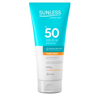 Protetor Solar Sunless Toque Seco FPS50 200g