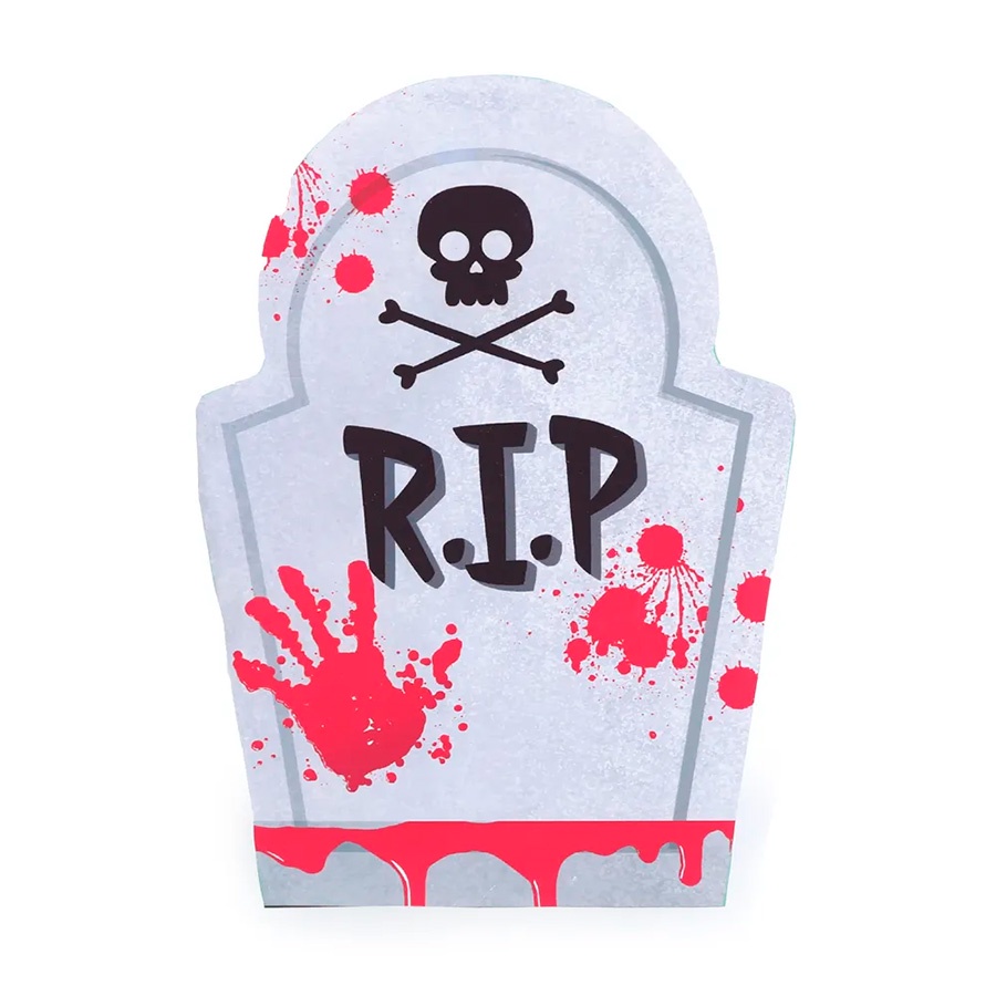 Guardanapo de Papel - Lapide Halloween - 17 cm - 20 unidades - Cromus - Rizzo - Home & Living
