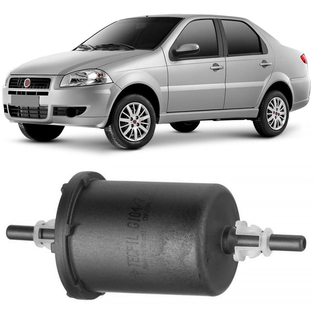 Filtro Combustível Siena 2000 A 2012 Gasolina Flex Tecfil - Spare Parts and Accessories for Vehicles
