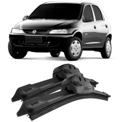 Par Palhetas Limpador Parabrisa Celta Original Aerofit 18