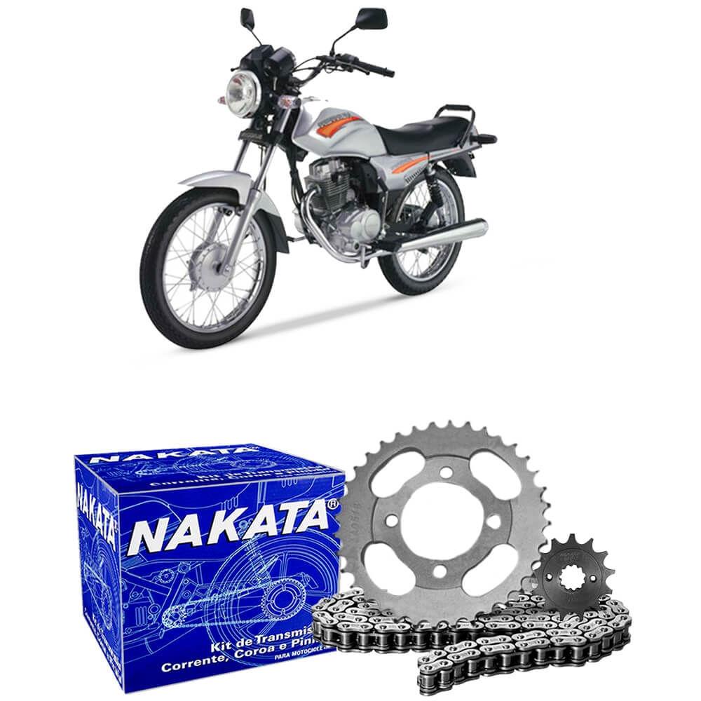 Kit Relação Transmissão Moto Sundown Hunter 125 2004 A 2008