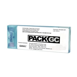 Envelope Esterilzacao Pinças Piercings Autosselante 5x13cm Autoclave Packgc