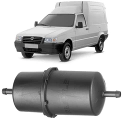 Filtro Combustível Fiat Fiorino 93 A 2013 Tecfil