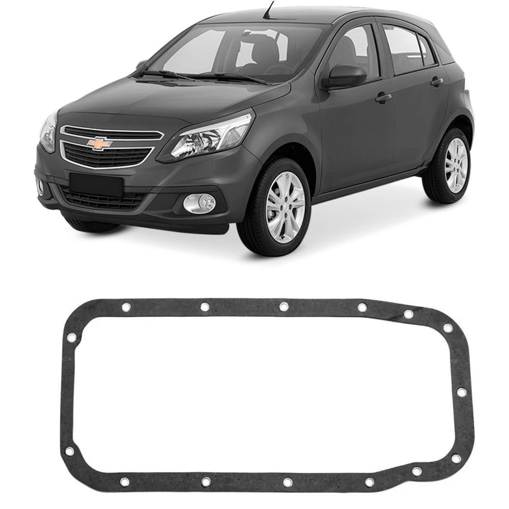 Junta Cárter Chevrolet Agile Celta Classic 99 a 2016 Sabó 86271 em Oferta na Shopee