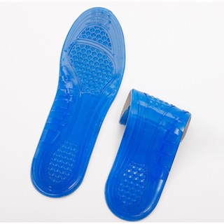 Par de Palmilha de Silicone Gel- Ortopédica- Anti Impacto- Confortável