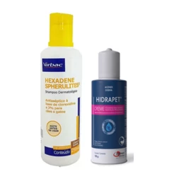 1 Shampoo Hexadene 250ml Spherulites E 1 Hidrapet Creme 100g