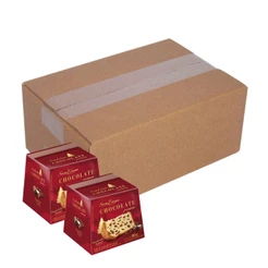 Kit com 6 ou 12 Mini Panetone Santa Edwiges Frutas ou Gotas de Chocolate 80g Escolha a Quantidade