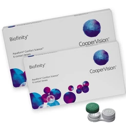 Lente De Contato Biofinity Coopervision 02 Caixas