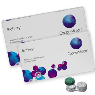 Lente De Contato Biofinity Coopervision 02 Caixas