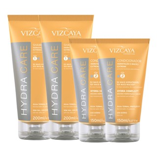 Kit 2 Shampoos + 2 Condicionadores Hydra Care- Vizcaya