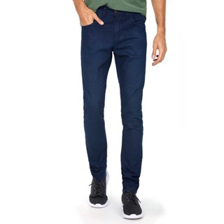 Calça Masculina Jeans Amaciado Básico Polo Wear Jeans Escuro