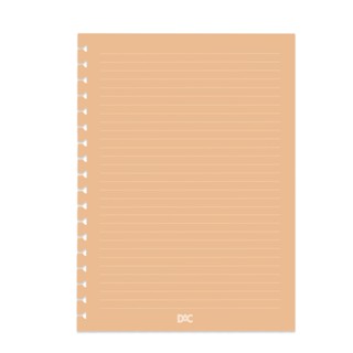 Refil Caderno Smart Colegial Laranja 48 Folhas DAC