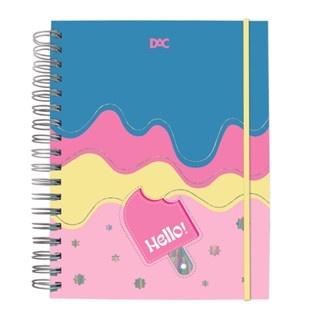 Caderno Smart Mini 10 Matérias Hello DAC