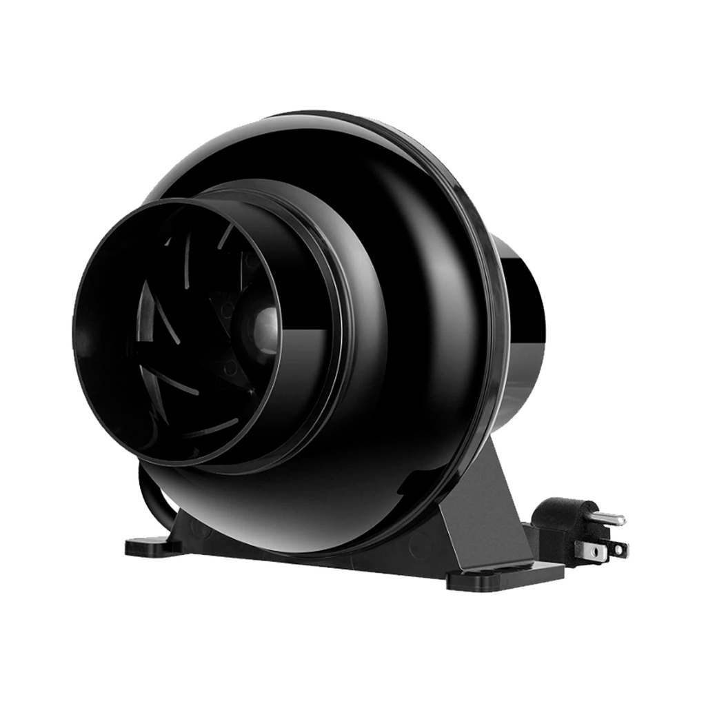 Exaustor Centrifugo Mini Vivosun 100mm/320m³/h - 110v ou 220v - Silencioso e Potente