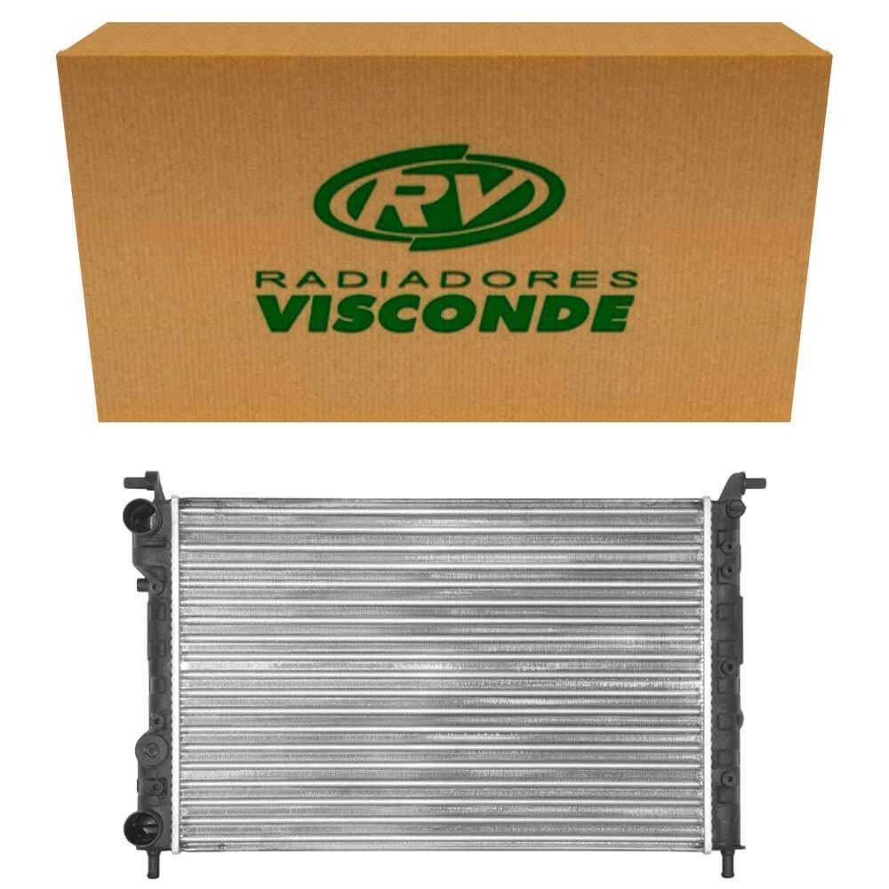 Radiador Fiat Uno 1.0 2002 A 2008 Com Ar Visconde em Oferta na Shopee