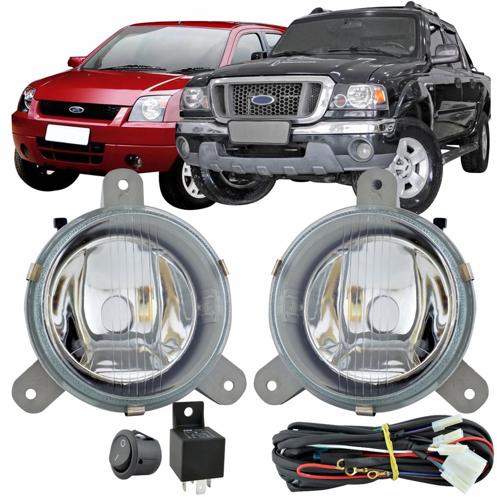 Kit Ford Milha Vidro + Chicote Ranger 2005 A 2011 E Ecosport 2003 A 2007