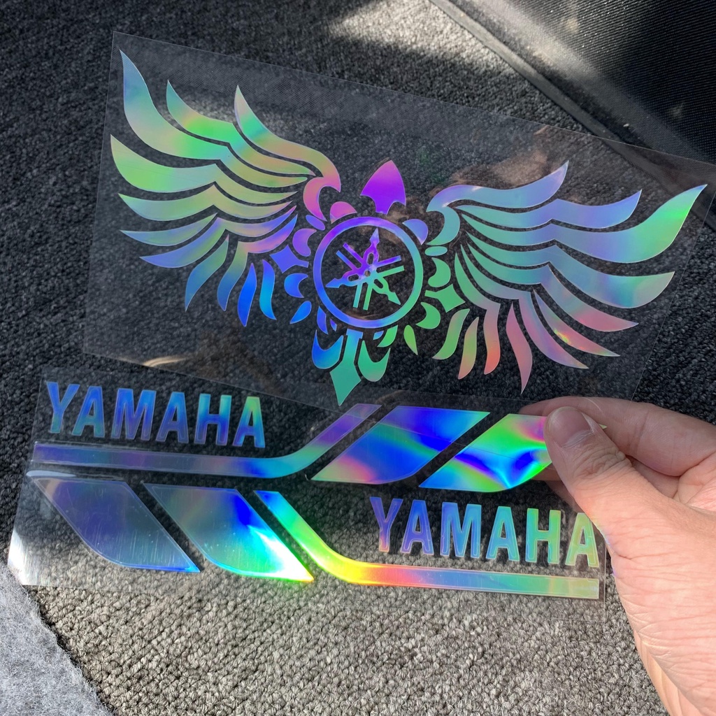 Yamaha Cor Logotipo Adesivos Acessórios De Modificação Da Motocicleta Decoração De Vinil Tanque De Combustível Pára-Bris