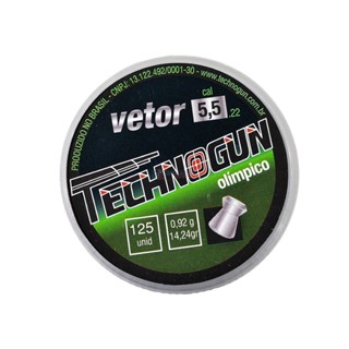 Chumbinho Technogun Vetor Olímpico 5.5mm 125un.