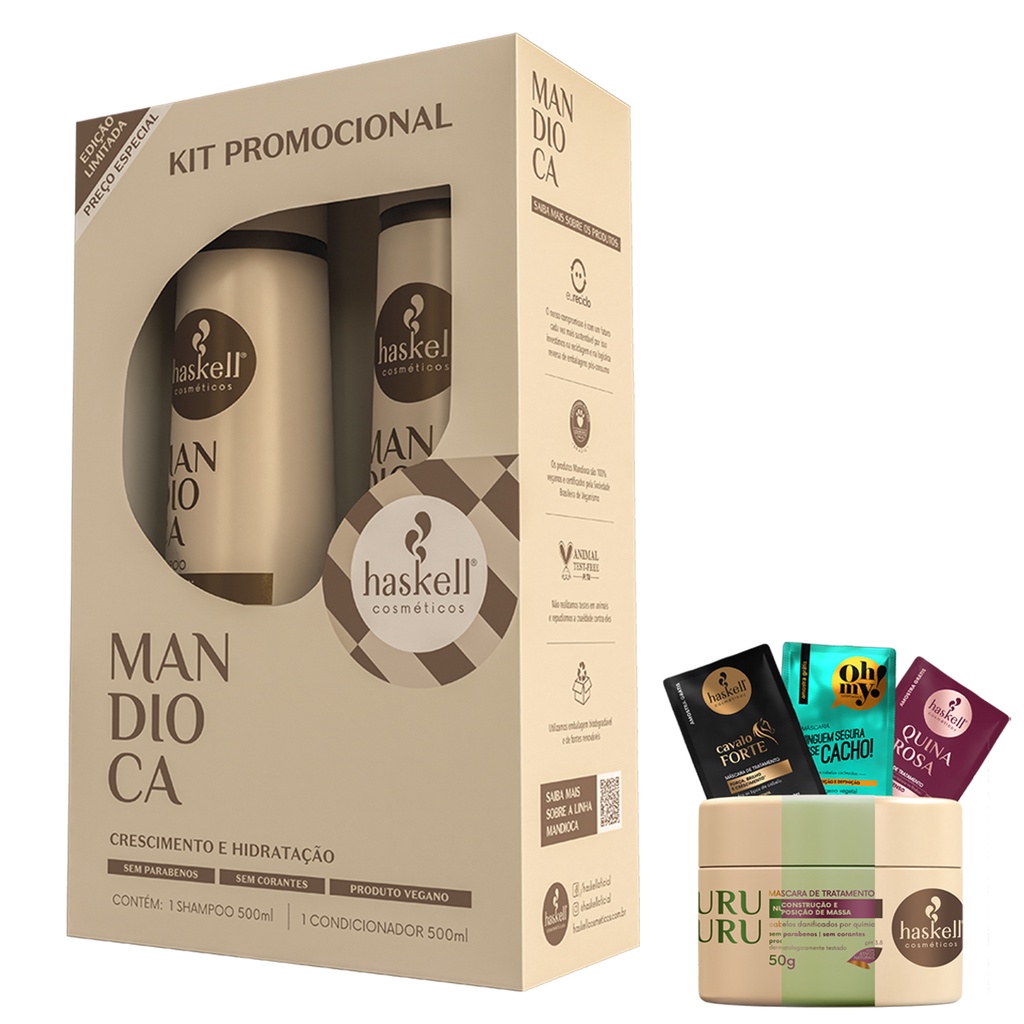 Promopack 500ml Haskell Mandioca
