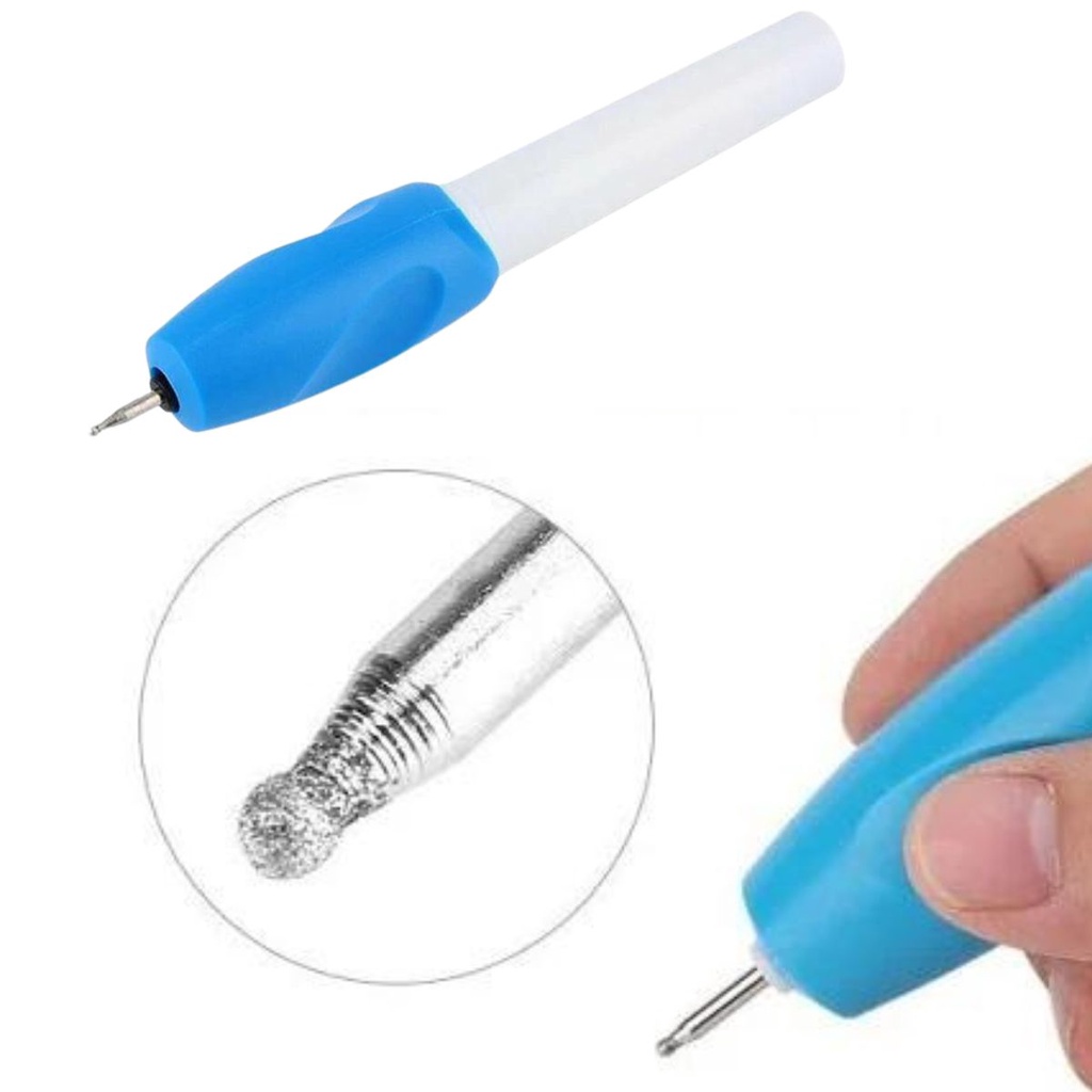 Caneta Gravador de Metais Vidro Madeira Joias Elétrico com 1 Ponteira Gravadora Plástico Metal Inox em Oferta na Shopee