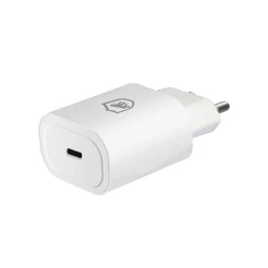 Carregador De Parede Turbo Ultra Rápido Universal Tipo C Qc 3.0 Certificado Anatel Branco - Gshield