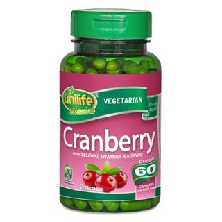 Cranberry 500mg 60 cáps - Unilife