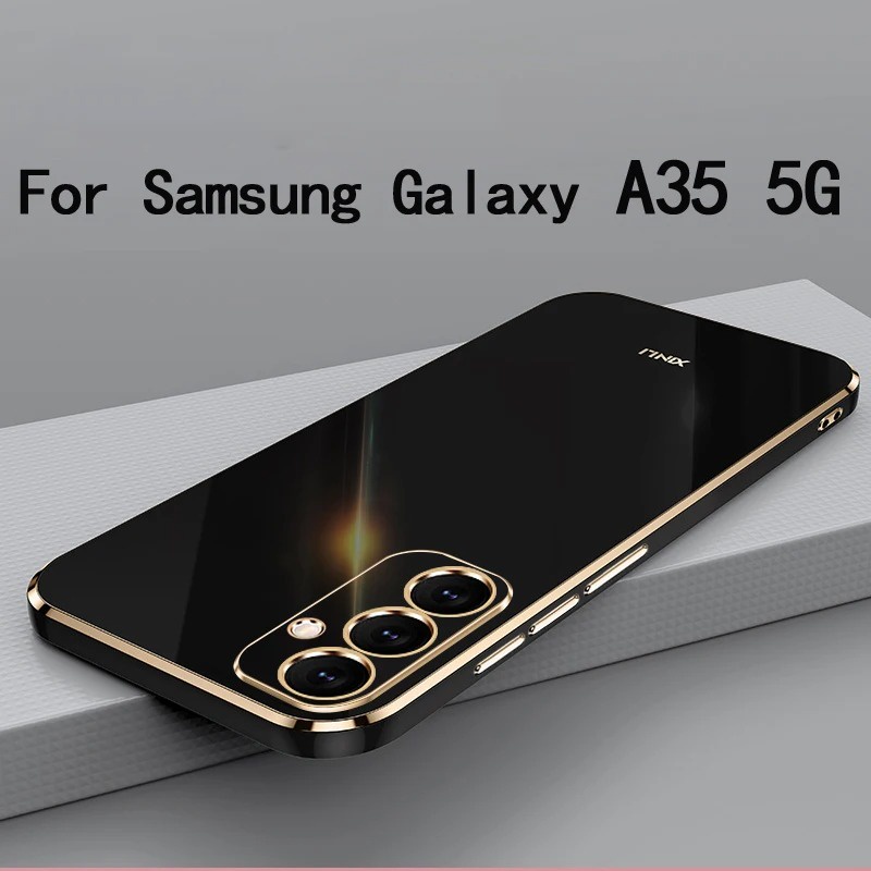 Para Samsung Galaxy A35 M35 A24 A15 M34 M23 M54 4G 5G Capa Macia TPU De Proteção