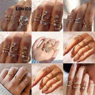 Lovito Elegante Floral Metal Aperta A Cintura Sem Necessidade De Costura Anéis Chiques De Camélia Para Mulheres LFA12217